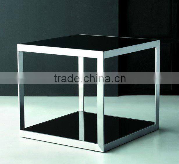 Tempered Glass Barcelona Table,short Barcelona Table,Barcelona Coffee Table CT-505
