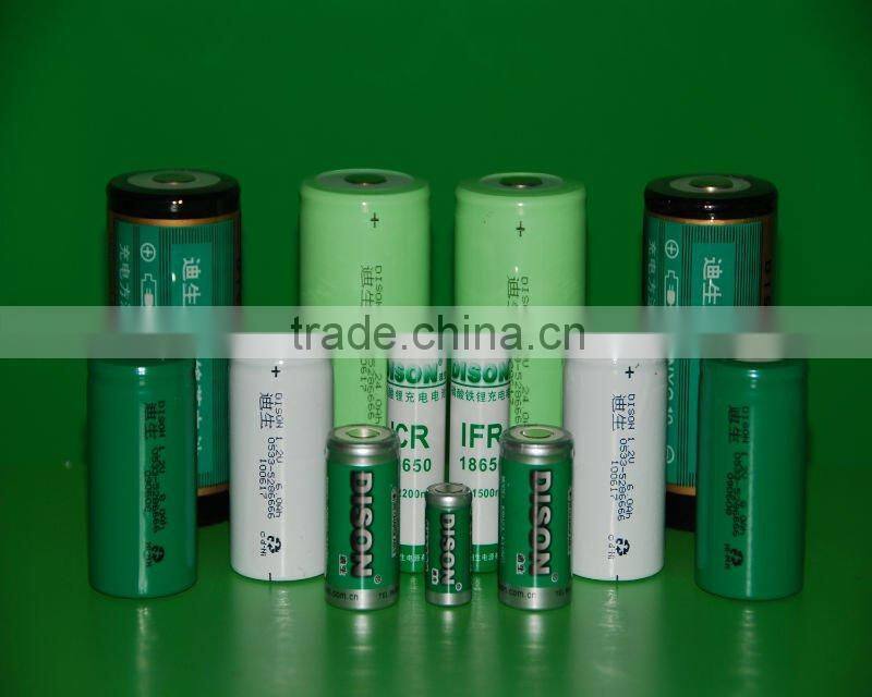 All types Ni-cd ni-mh li-ion rechargeable batteries cells