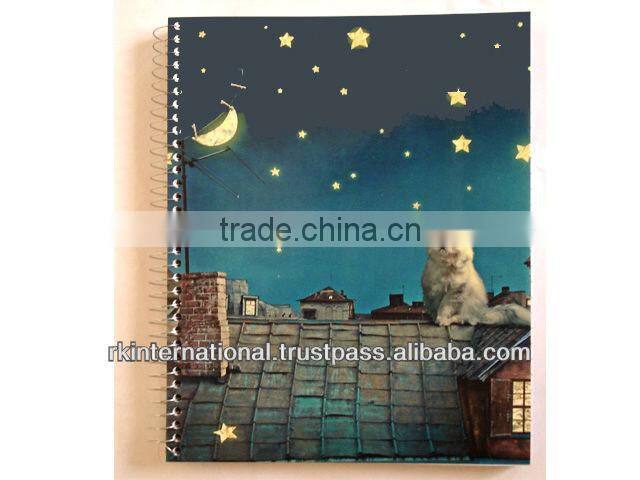 One Subject Notebook with spiral bound