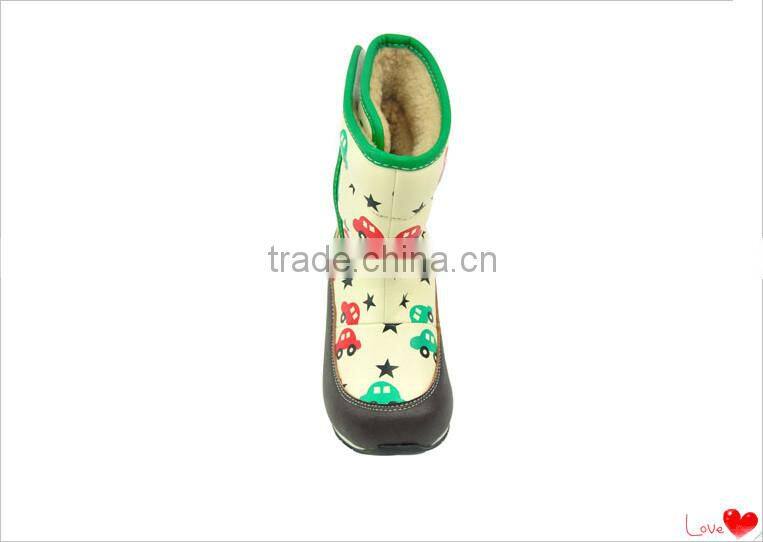 fashion cartoon lady girl warm boots non slip outsole
