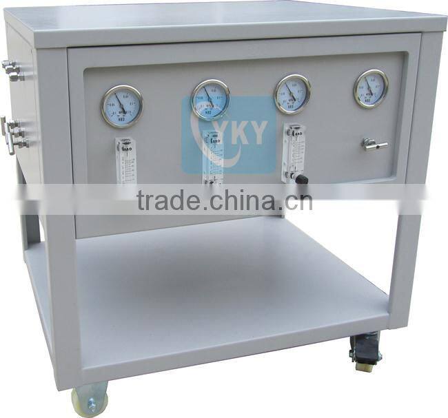 1200 degree three way gas flowmeter mini cvd furnace