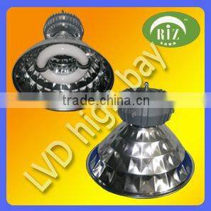 Industrial lamp fitting with induction light