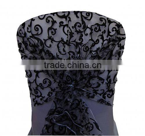 High Quality Flocking Organza for Decoration