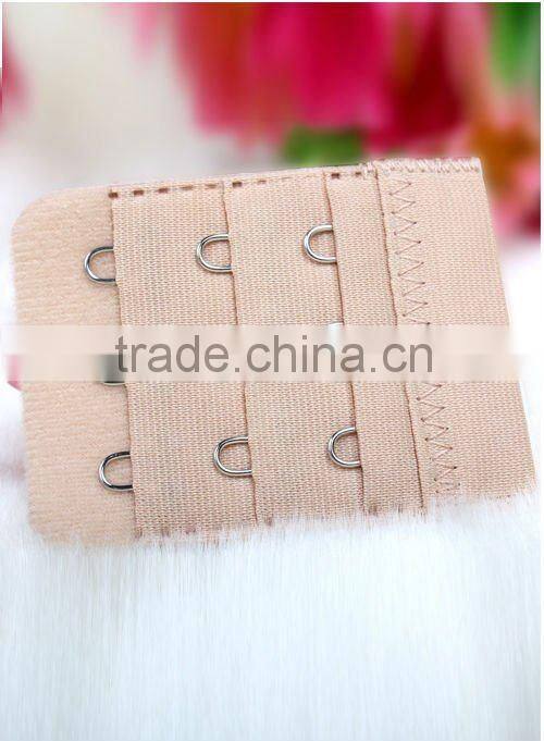 3 hooks fabric bra back extender