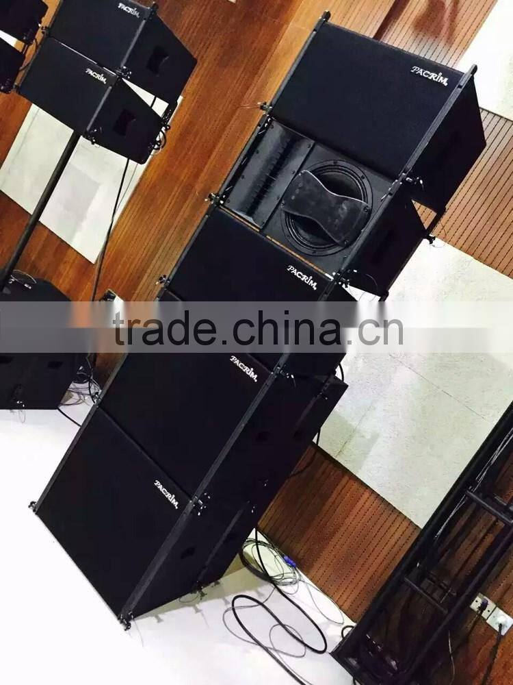active mini line array speaker with DSP amplifier module
