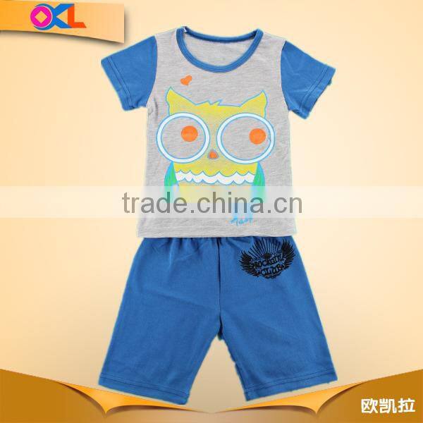 Ningbo populer sale great quality 2014 summer boy suits