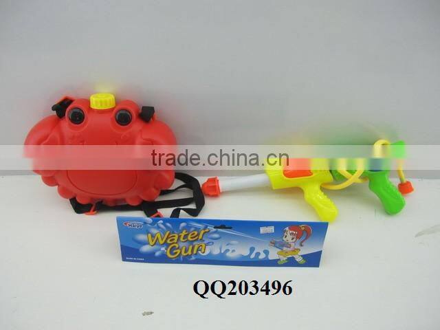 Plastic kids backpack water gun