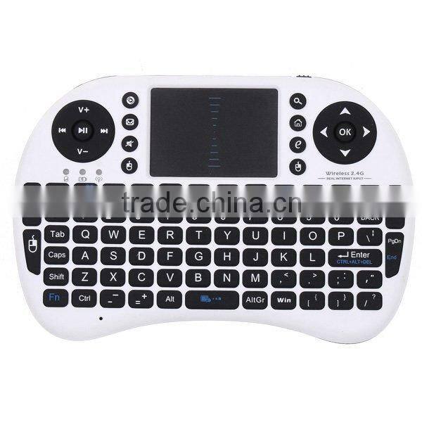 ACEMAX keyboard for tv box Rii i8 Mini Wireless keyboard with Touchpad Fly Air Mouse Combo Teclado rii i8 mini 2.4ghz wireless