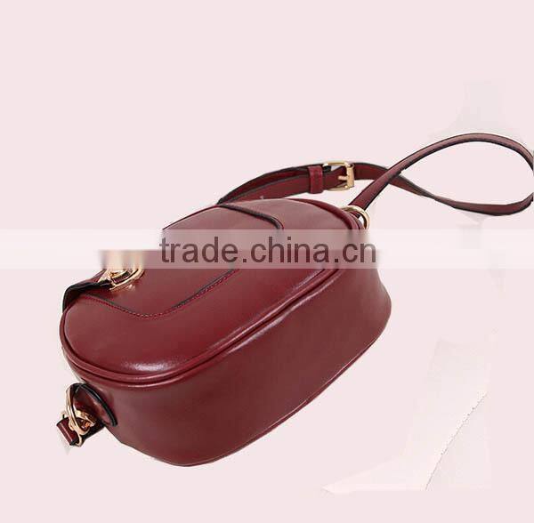 Latest posh style women long strap messenger bag,leather messenger bag