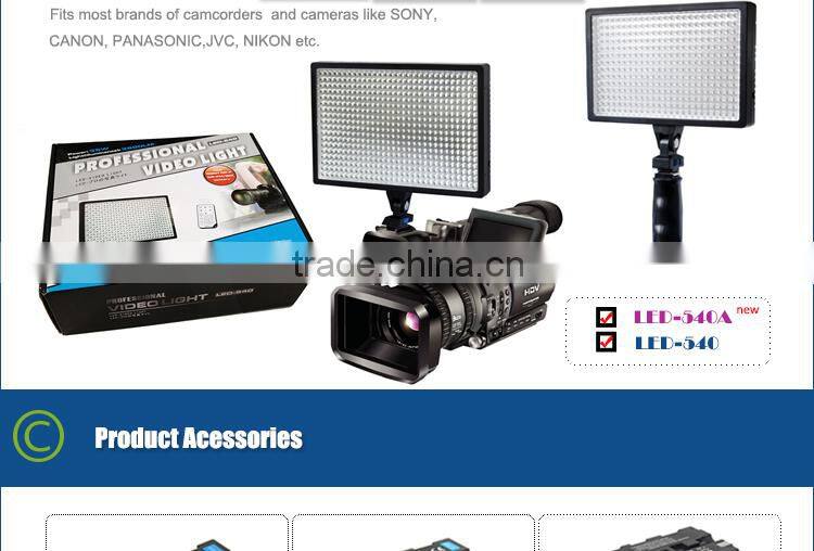 Alibaba China 32W video shooting led light for Nikon D7200 D7100 D7000