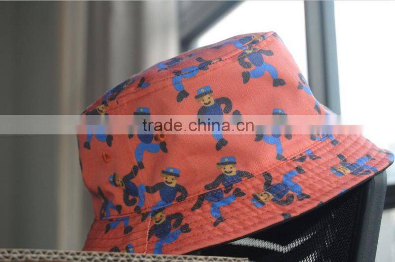 printing cotton custom made bucket hat