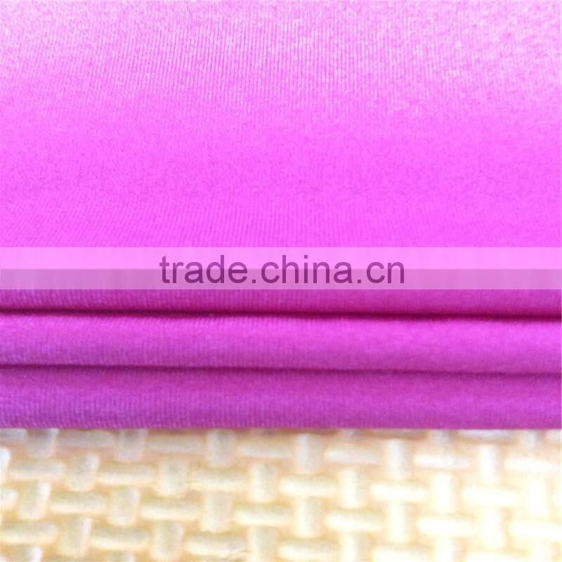 Nylon ultrathin plain weave shiny lycra fabric