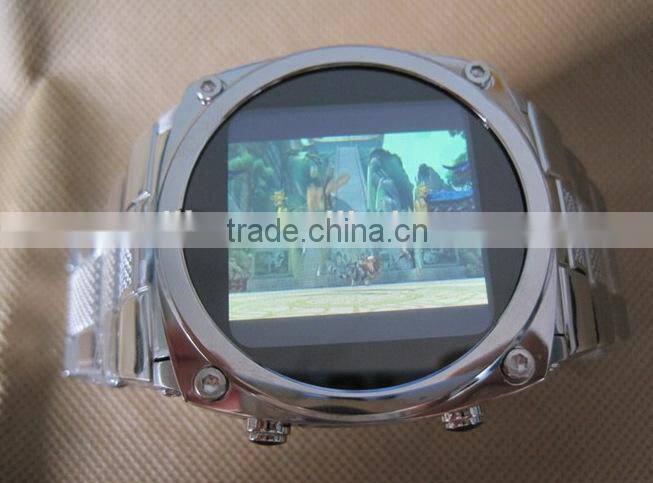 TW818B 1.6 Inch Stainless JAVA Watch Phone,240*240 pixel screen