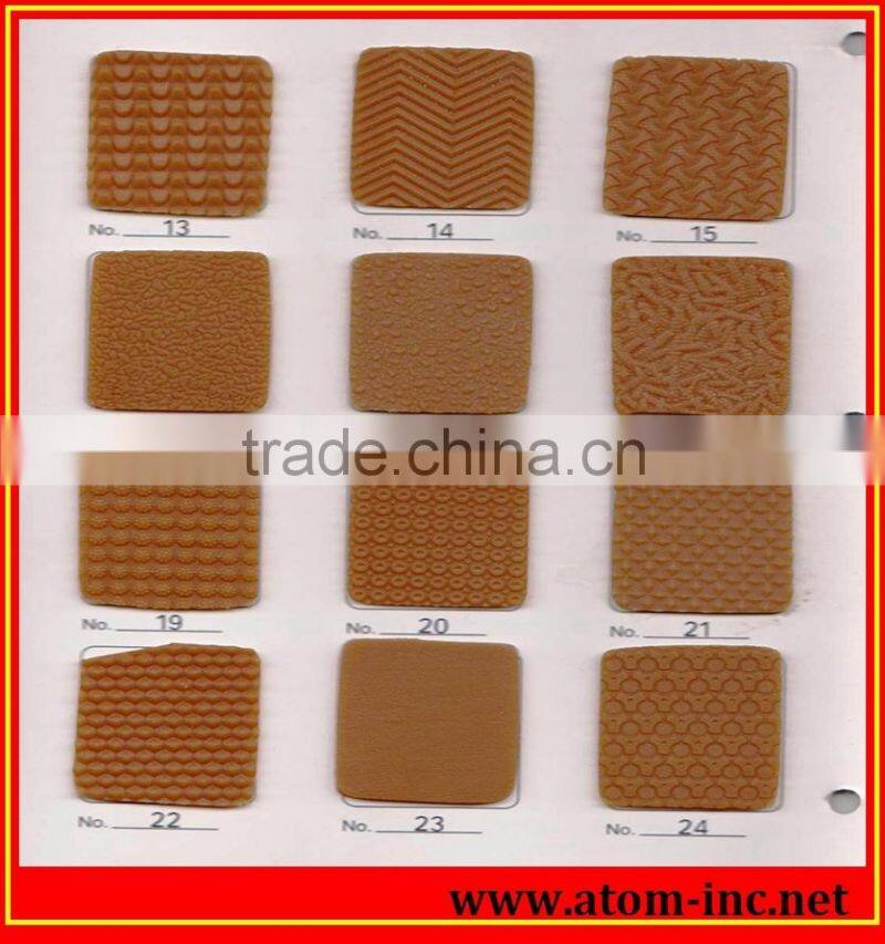 2016 non-slip beige natural rubber sheet on-time shipment from China