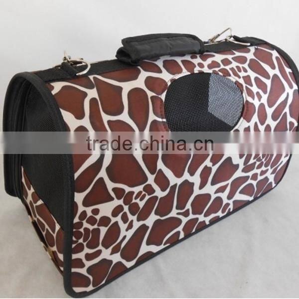 Foldable dog puppy cat pet carrier travel bag