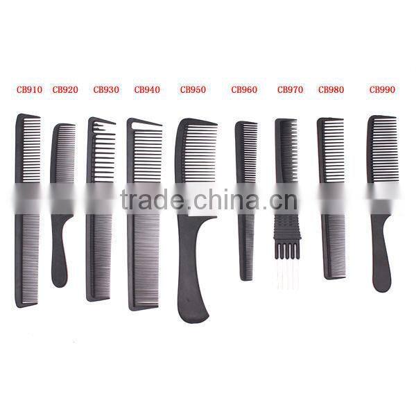 hairdressing comb,plastic hair cutting comb