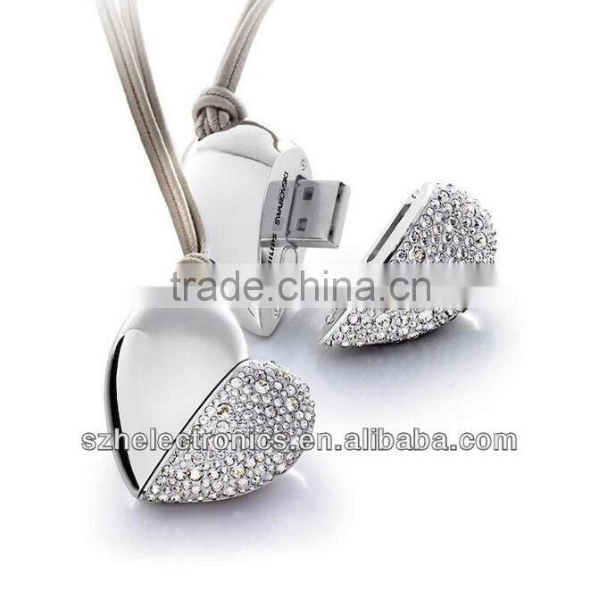 32 gb fashion exquisite crystal usb stick to sell