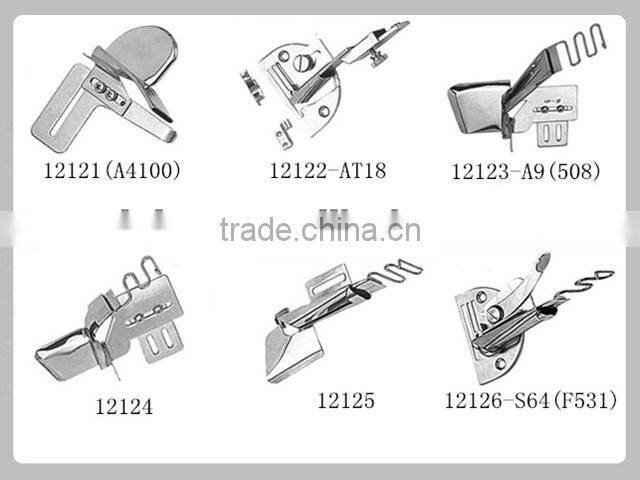 13232 folder/side seam folder with lining- single needle machine attachment/sewing machine spare parts