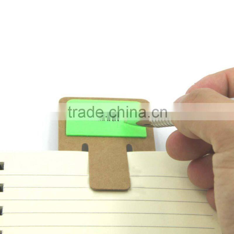 2015 HOT SALE BOOKMARK WITH PET STICK NOTES