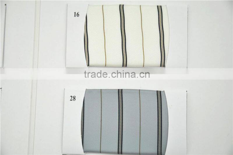 Hot sell fine quality regular stock 100% Cupro stripe design lining fabric