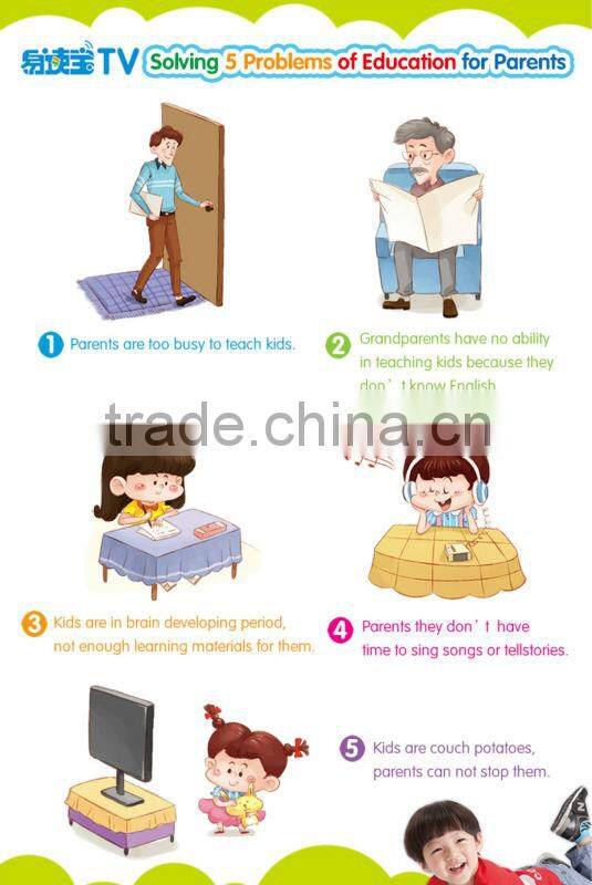 Children Educational TV box in any Language Version