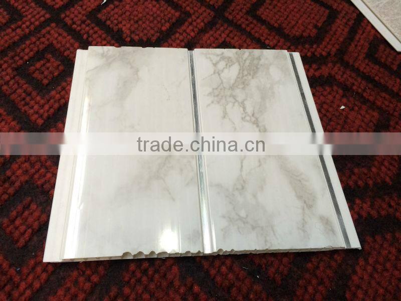 haining supplier print pvc plastic ceiling board