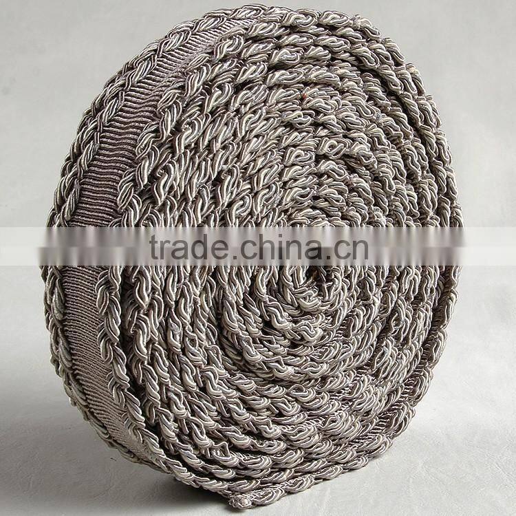 Waist band tape machine weaving factory customs many kinds of woven webbing tape for pre-cuffed trousers