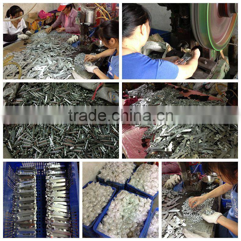 iron chrome tubular tapered sofa legs A806