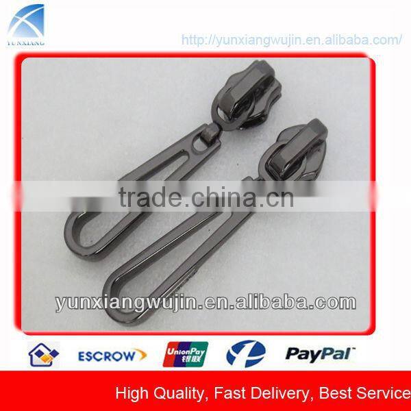 CD8408 Wholesale Fancy Design Metal Zipper Slider for Luggage