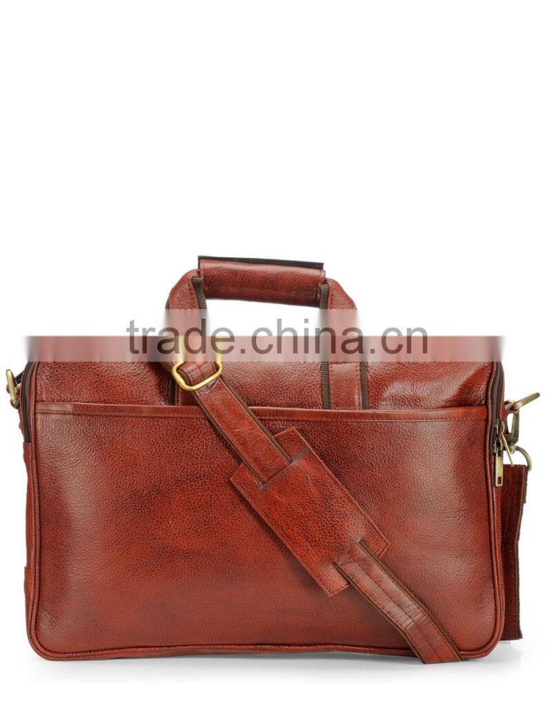 TEAKWOOD LEATHER REAL GENUINE Laptop BAG
