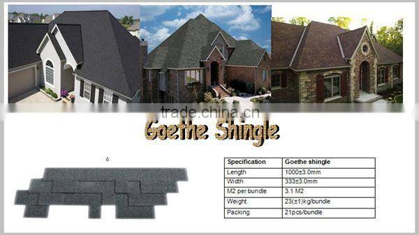 SGB fish scale asphalt shingle for roof materials