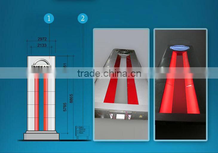 outdoor waterproof electronic billboard gas station led price sign