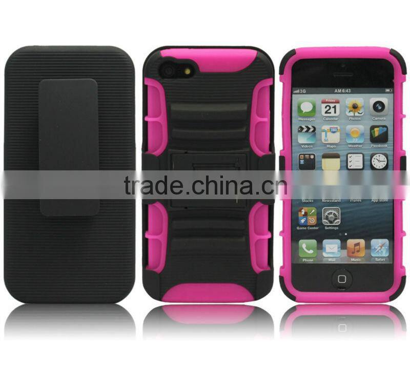 New Antishock Belt Clip Holster Case For iPhone 5