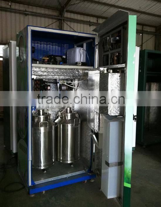 Full Automatic Fresh Milk Vending Machine/ Milk Dispenser Machine For 150L/Milk Atm IC Card And Coins Acceptor