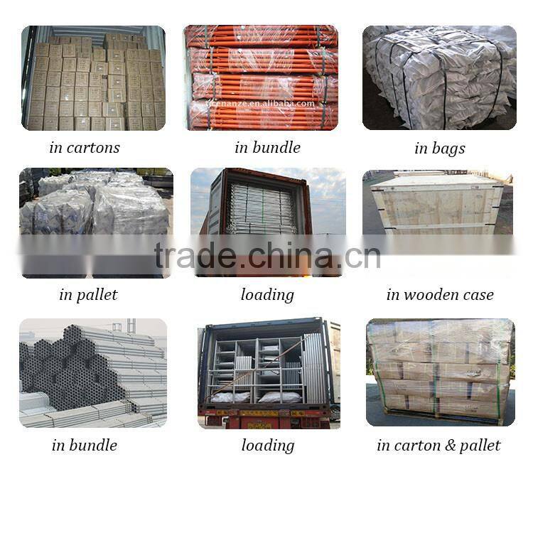 construction outdoor galvanized main frame scaffolding