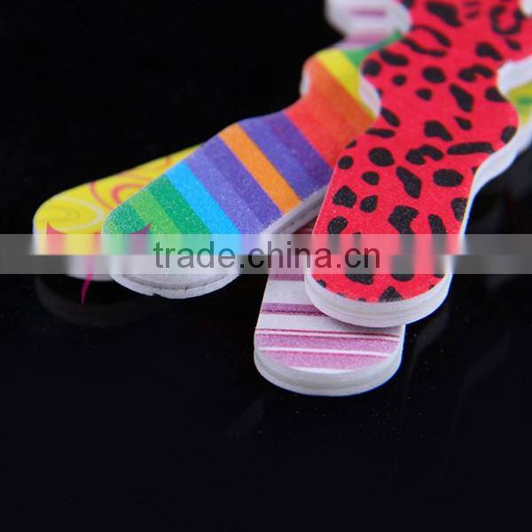 Easam hot wave shape nail file factory cheap price hot selling