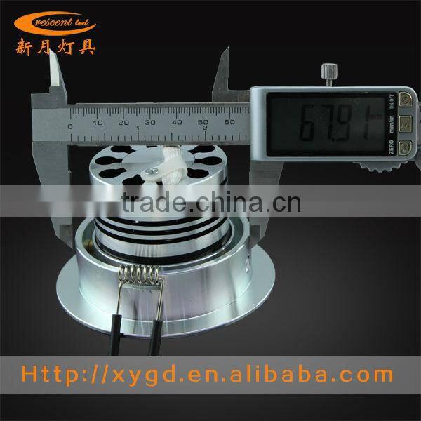 3w 5w led downlight cob 70mm cut out with CE & RoHs