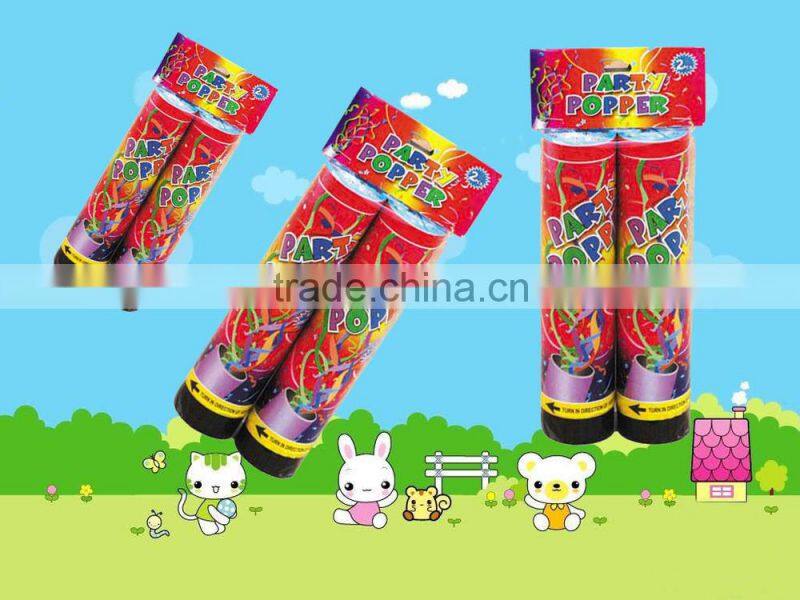 selling spring party popper/confetti shooter/confetti cannon