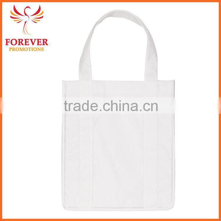 High Quality Shopping Bag Custom Logo Grocery Store Reinfored Handles Tote Shopper Bag