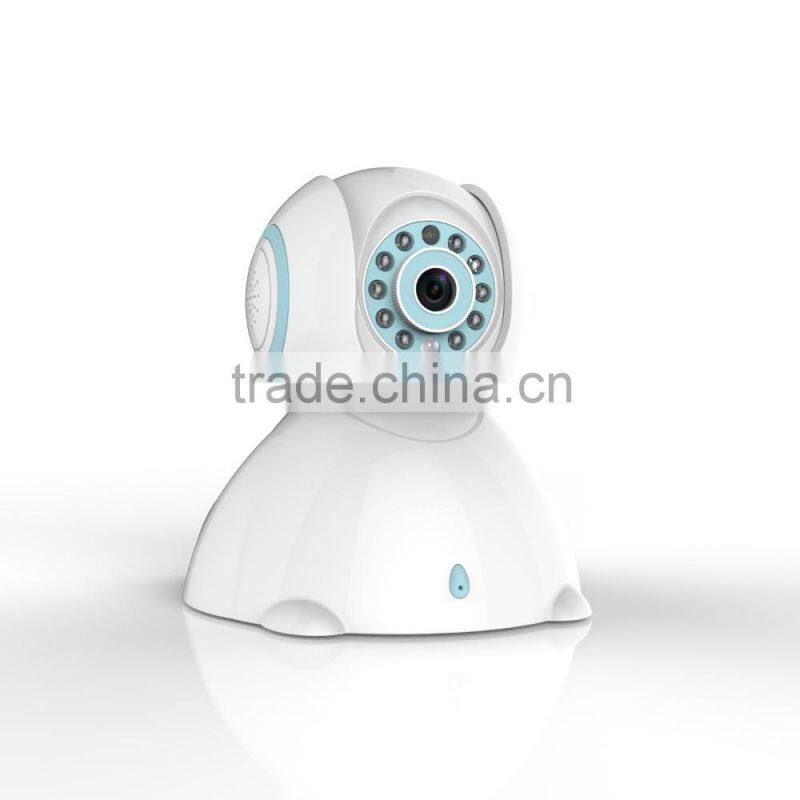 360 Degree View 720P HD IR Control Night Vision Wireless WiFi IP CCTV Video Audio Camera Onvif Protocol P2P WPS