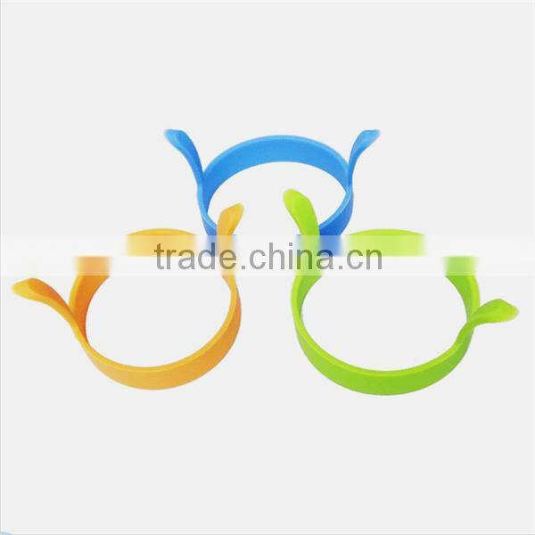 Fancy shapes silicone fried egg molds