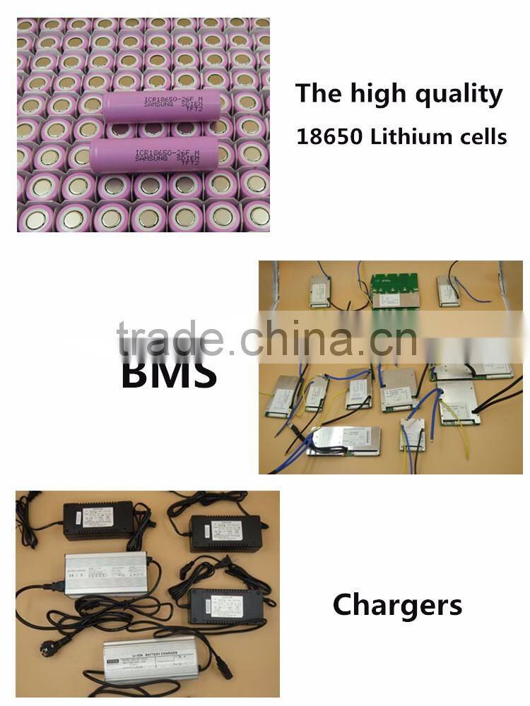 E-bike lithium battery 60V 8Ah Cuboid lithium battery pack e-bicycle beam built-in lithium battery