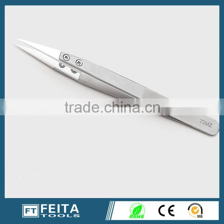 Ceramic replaceable tips tweezers /Ceramic replaceable tips