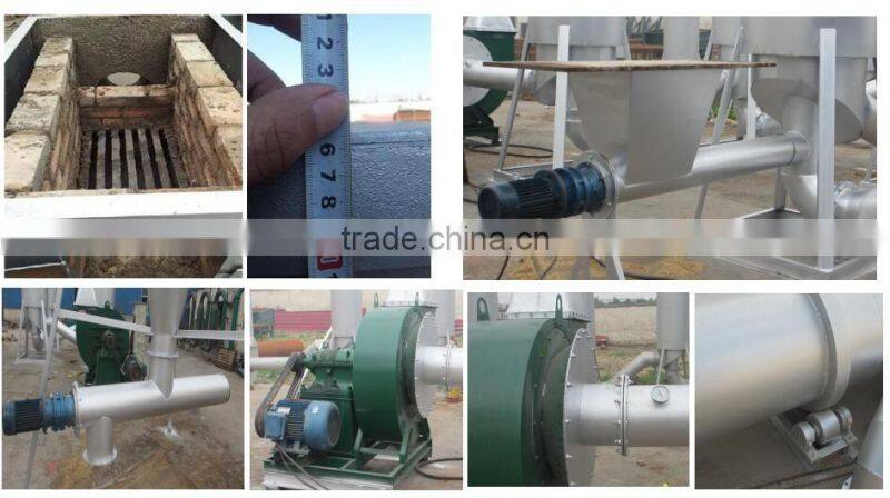 sawdust dryer flash air tube type cyclone separator