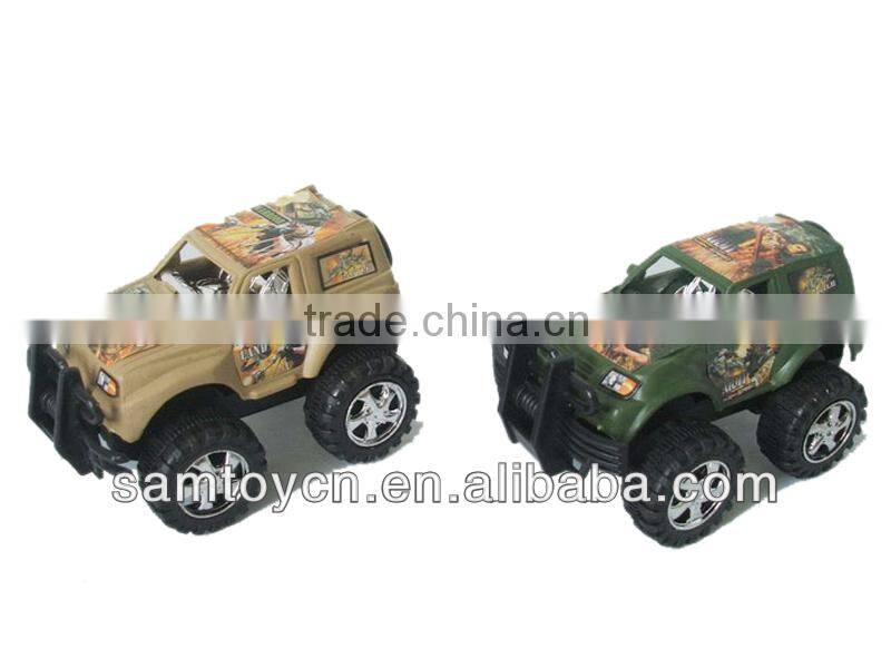 Pull back and go toys-plastic military vehicles