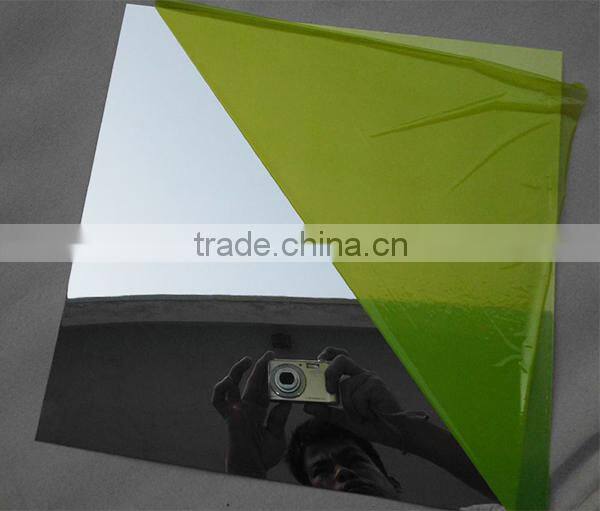 high reflective clear solar anodized colorful mirror aluminum sheet