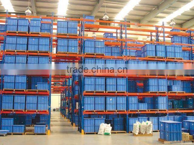 Factory Push Back Rack Shelving Available