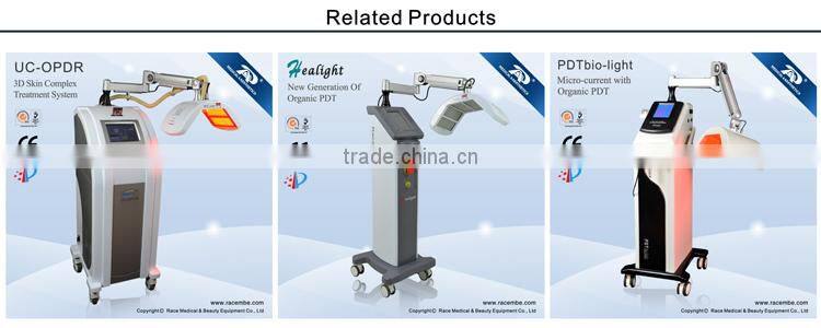 LED Light facial therapy beauty equipment for skin rejuvenation