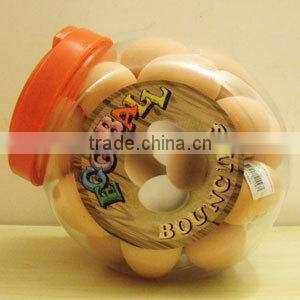 Egg shape bouncing balls for vending machine