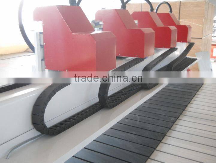 CNC Multi-Head Engraving Machine With 4 Spindles ZK-2514-4